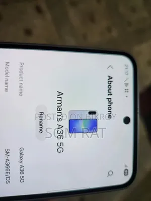 Samsung Galaxy A36 128 GB White
