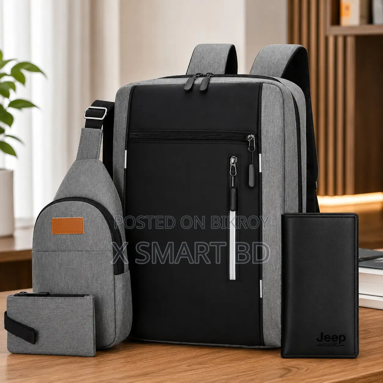 Premium Travel Bag Set 3.1 + FREE Wallet