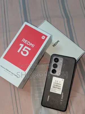 New Xiaomi Redmi 15 128 GB Black