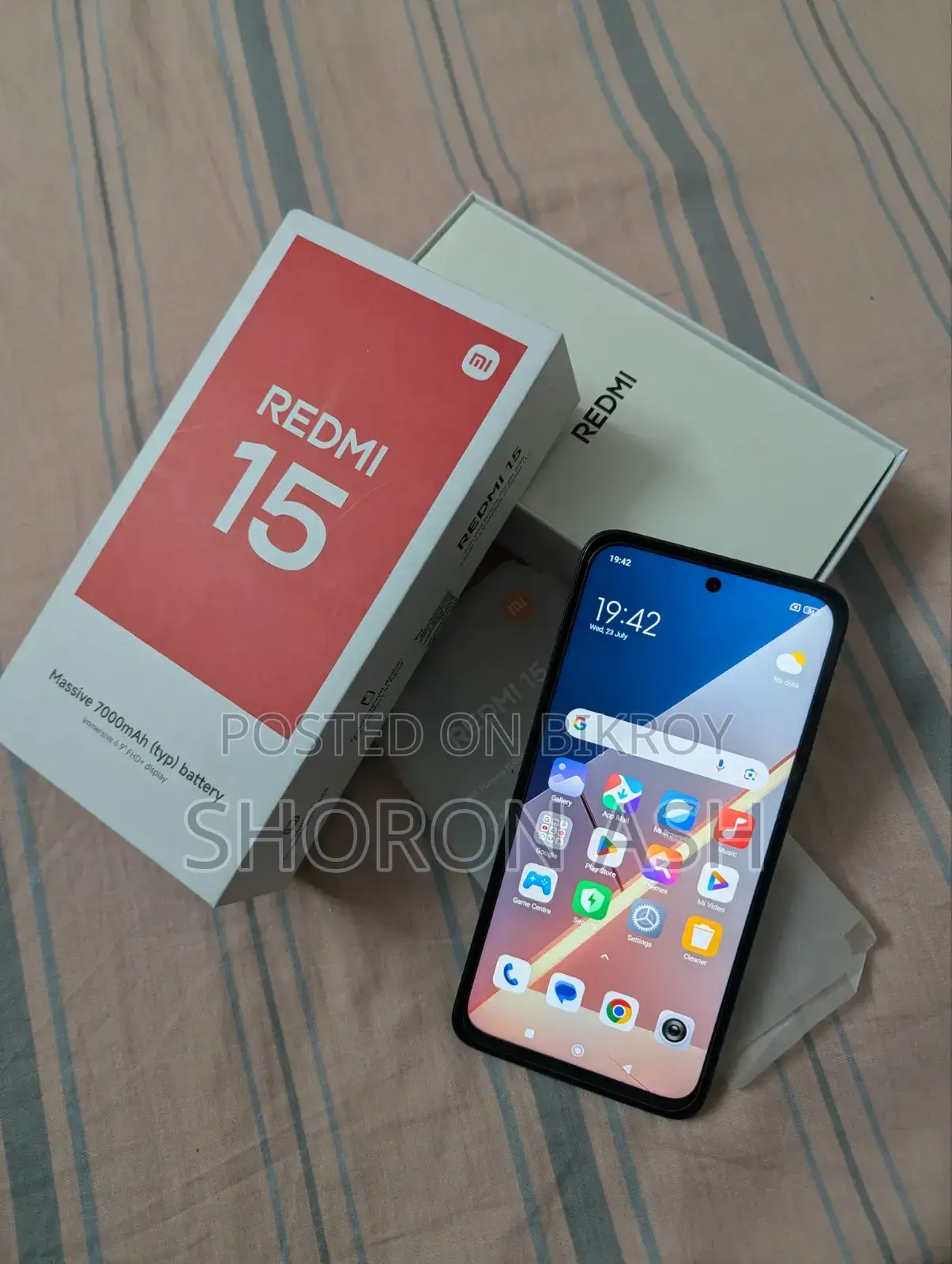 New Xiaomi Redmi 15 128 GB Black