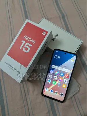 New Xiaomi Redmi 15 128 GB Black