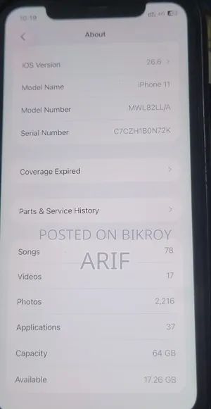 Apple iPhone 11 64 GB White