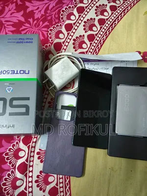 ইনফিনিক্স নোট ৫০ প্রো ২৫৬ জিবি ব্ল্যাক