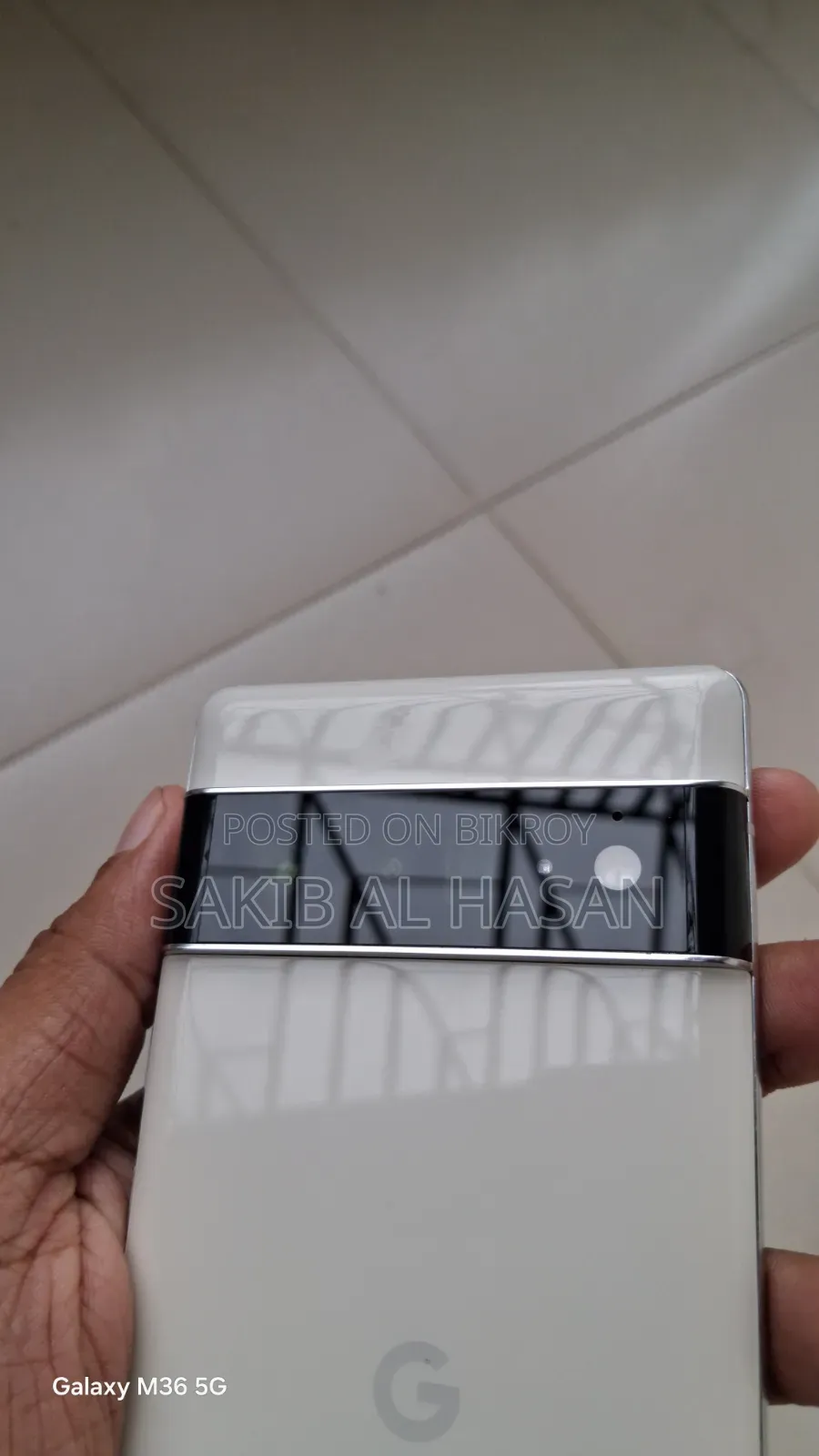 গুগল পিক্সেল ৬ প্রো ১২৮ জিবি হোয়াইট