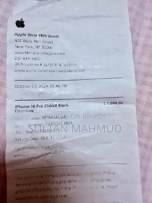Apple iPhone 16 Pro 256 GB Black