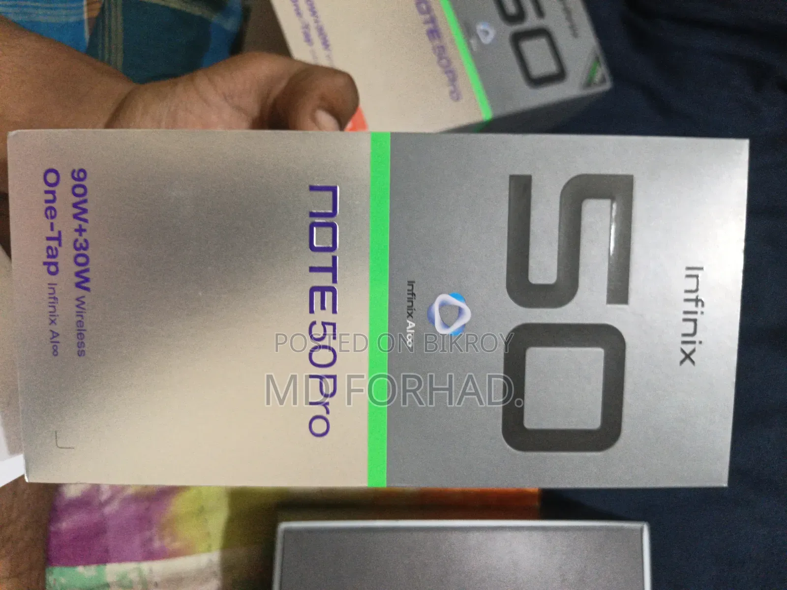 Infinix Note 50 Pro 256 GB Silver
