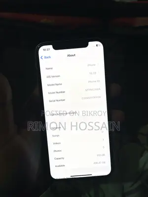 New Apple iPhone XS 512 GB White
