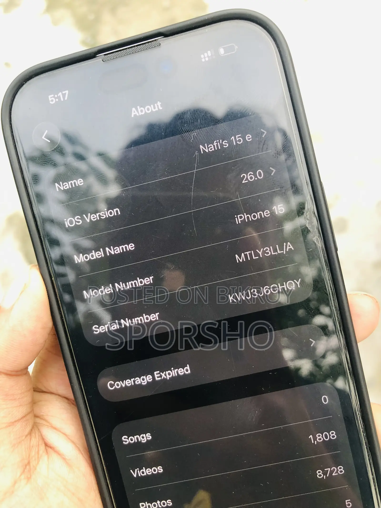 Apple iPhone 15 128 GB White