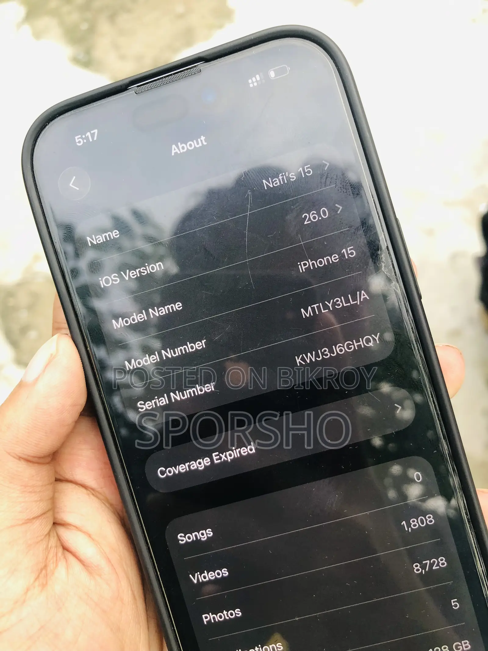 Apple iPhone 15 128 GB White