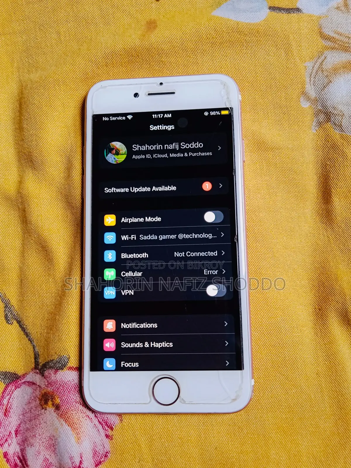 Apple iPhone 7 256 GB Gold