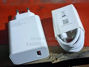 মি ৩৩ ওয়াট চার্জার বিক্রি করা হবে