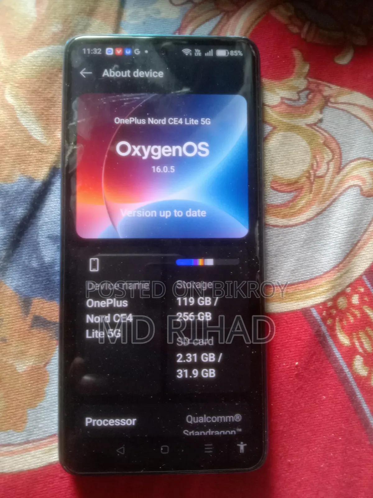 OnePlus Nord CE4 Lite 256 GB Blue