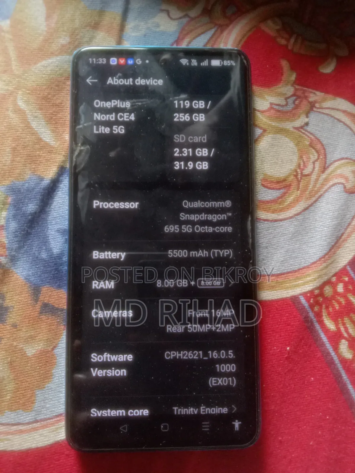 OnePlus Nord CE4 Lite 256 GB Blue