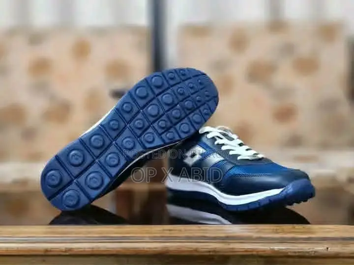 Premium Blue Casual Sneakers – Brand New
