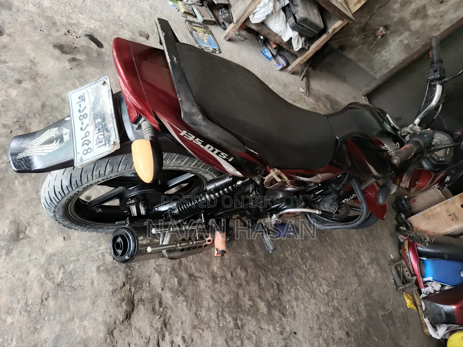 Bajaj Discover 135 2009 Black