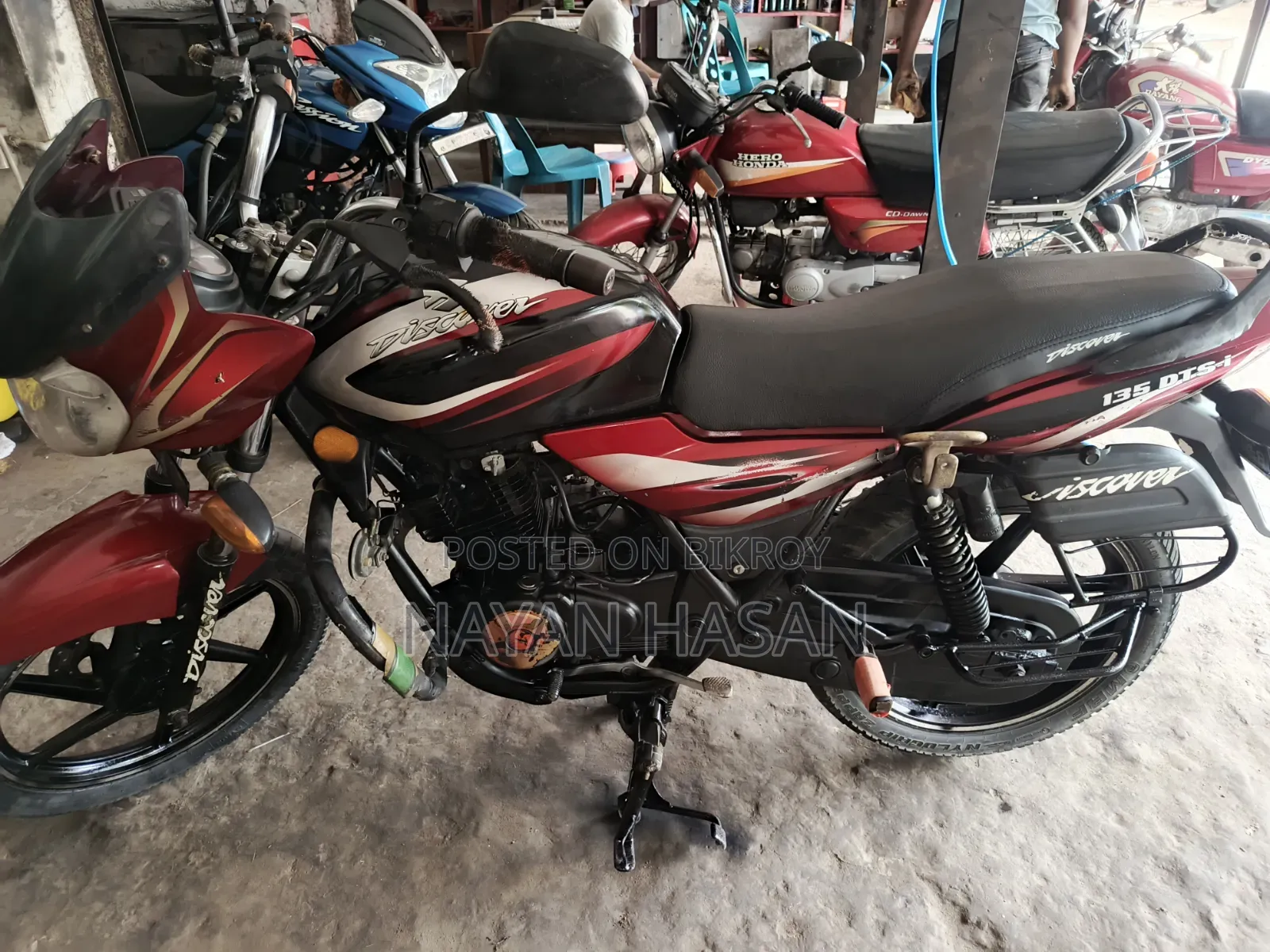 Bajaj Discover 135 2009 Black