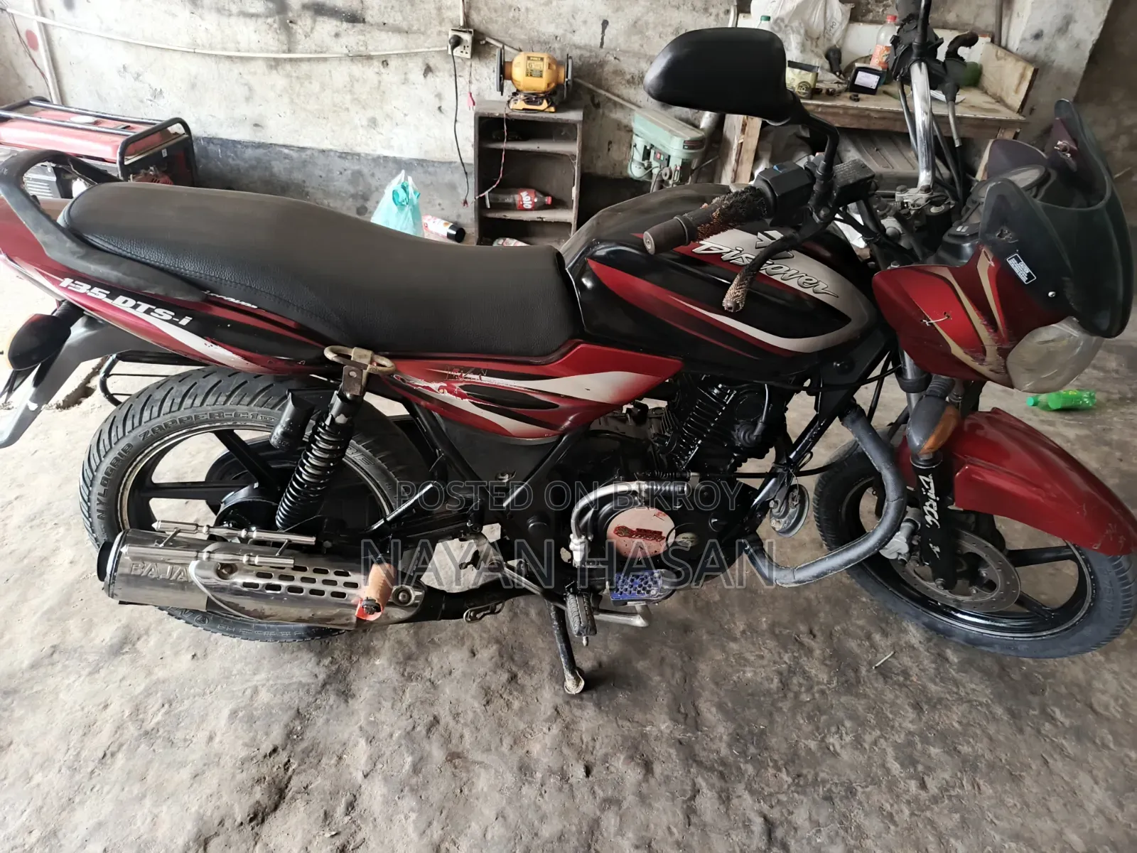 Bajaj Discover 135 2009 Black