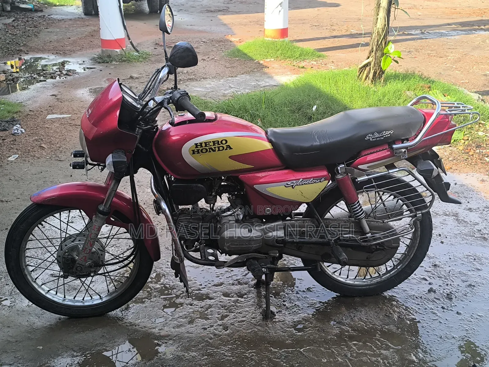 হিরো স্প্লেন্ডার প্লাস ২০০৭ রেড