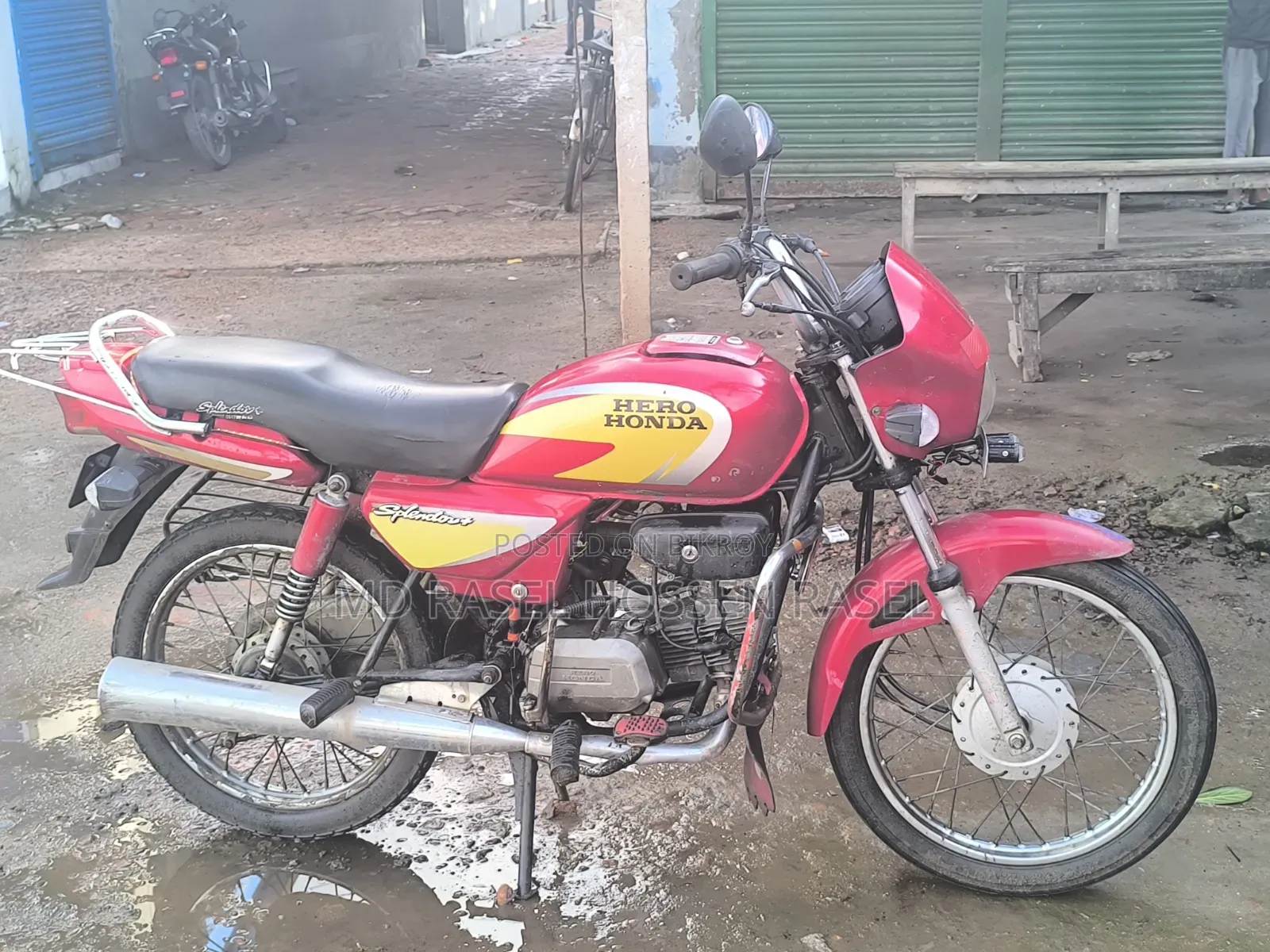 হিরো স্প্লেন্ডার প্লাস ২০০৭ রেড