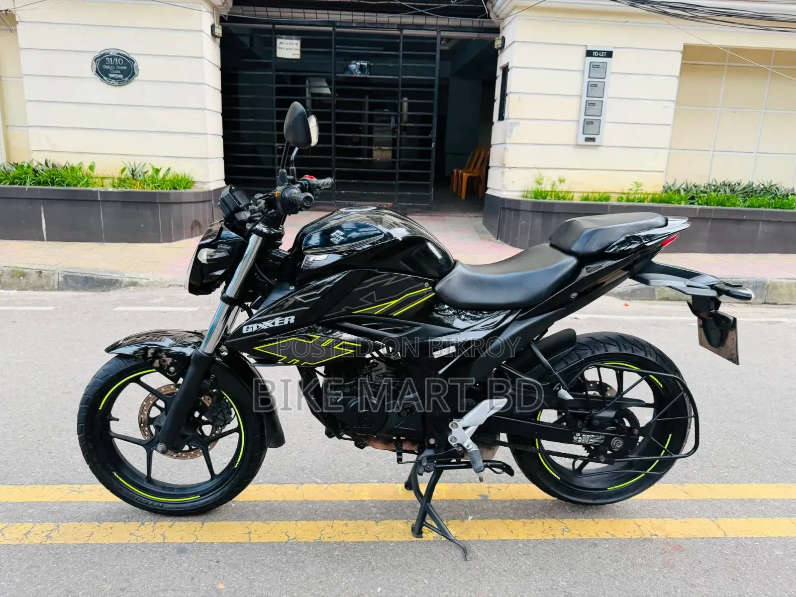 Suzuki Gixxer 2020 Black