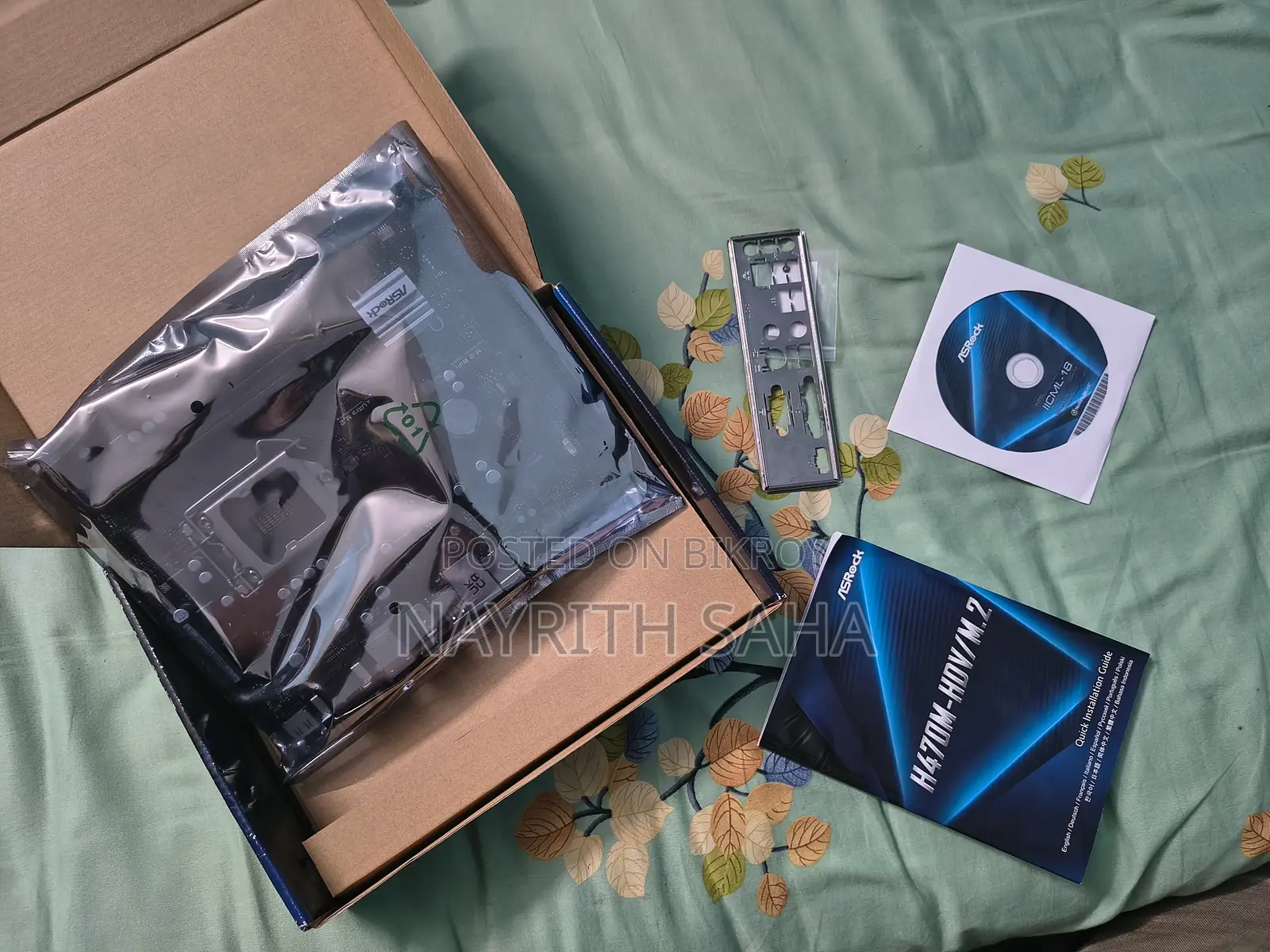 ASRock H470m-HDV/M.2 LGA1200 Motherboard | Fresh Condition (Used)