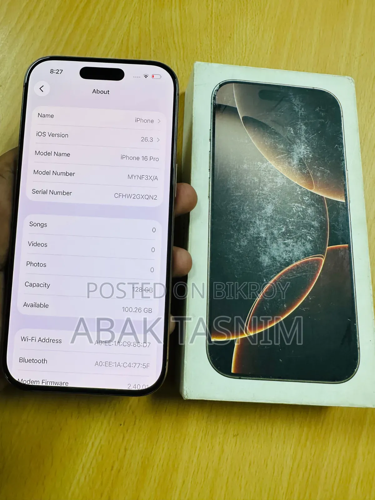 Apple iPhone 16 Pro 128 GB Gold