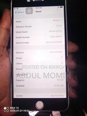 Apple iPhone 6 Plus 64 GB Silver