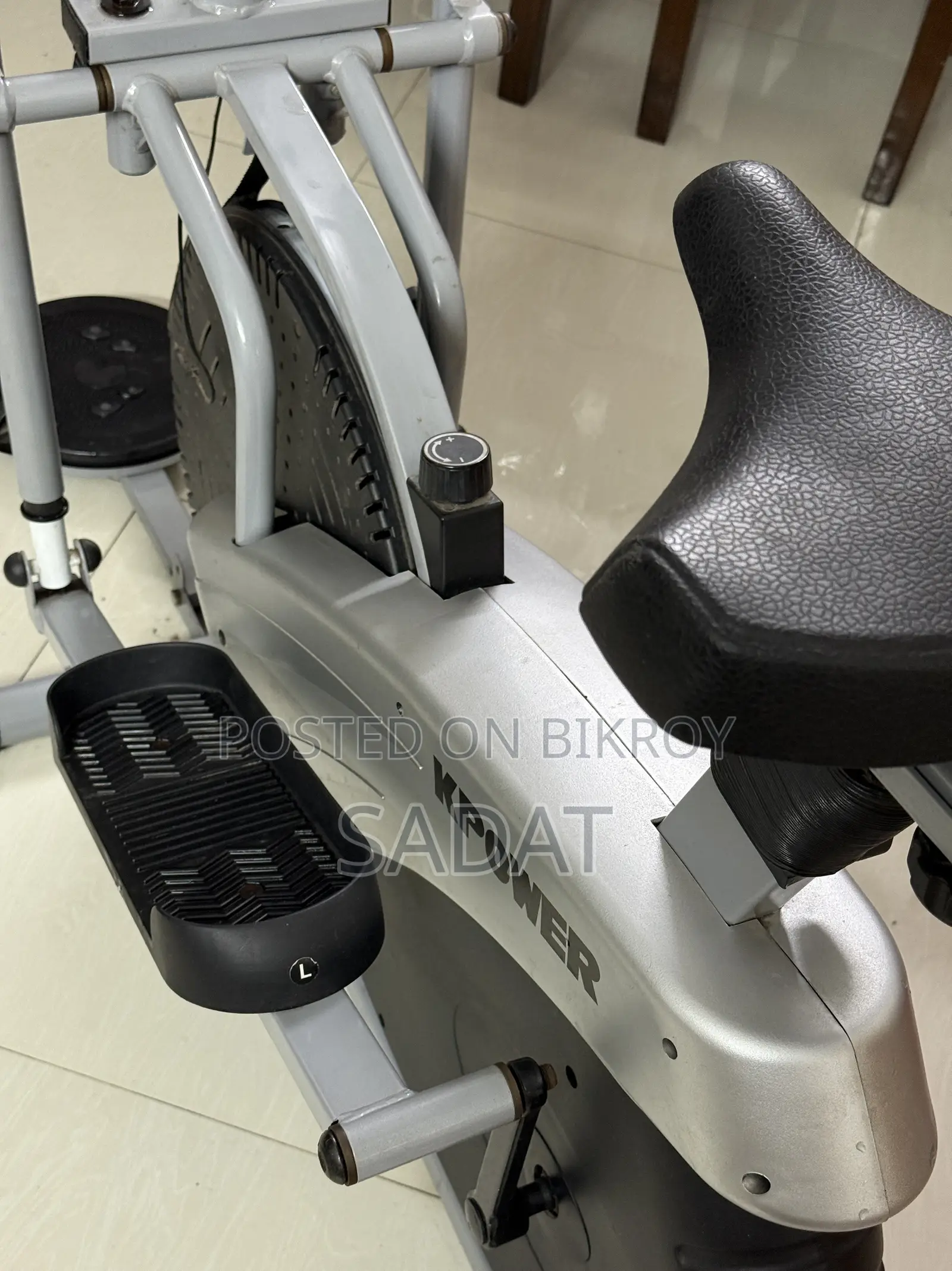 Kpower Multifunction Exercise Bike – Black