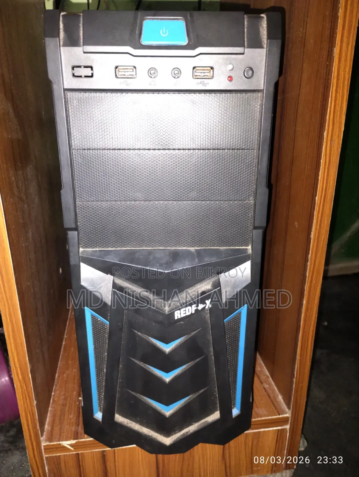 Desktop Computer 8GB Intel Core I5 HDD+SSD 500GB