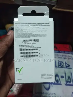 Samsung Original 45W Power Adapter Super Fast Charger