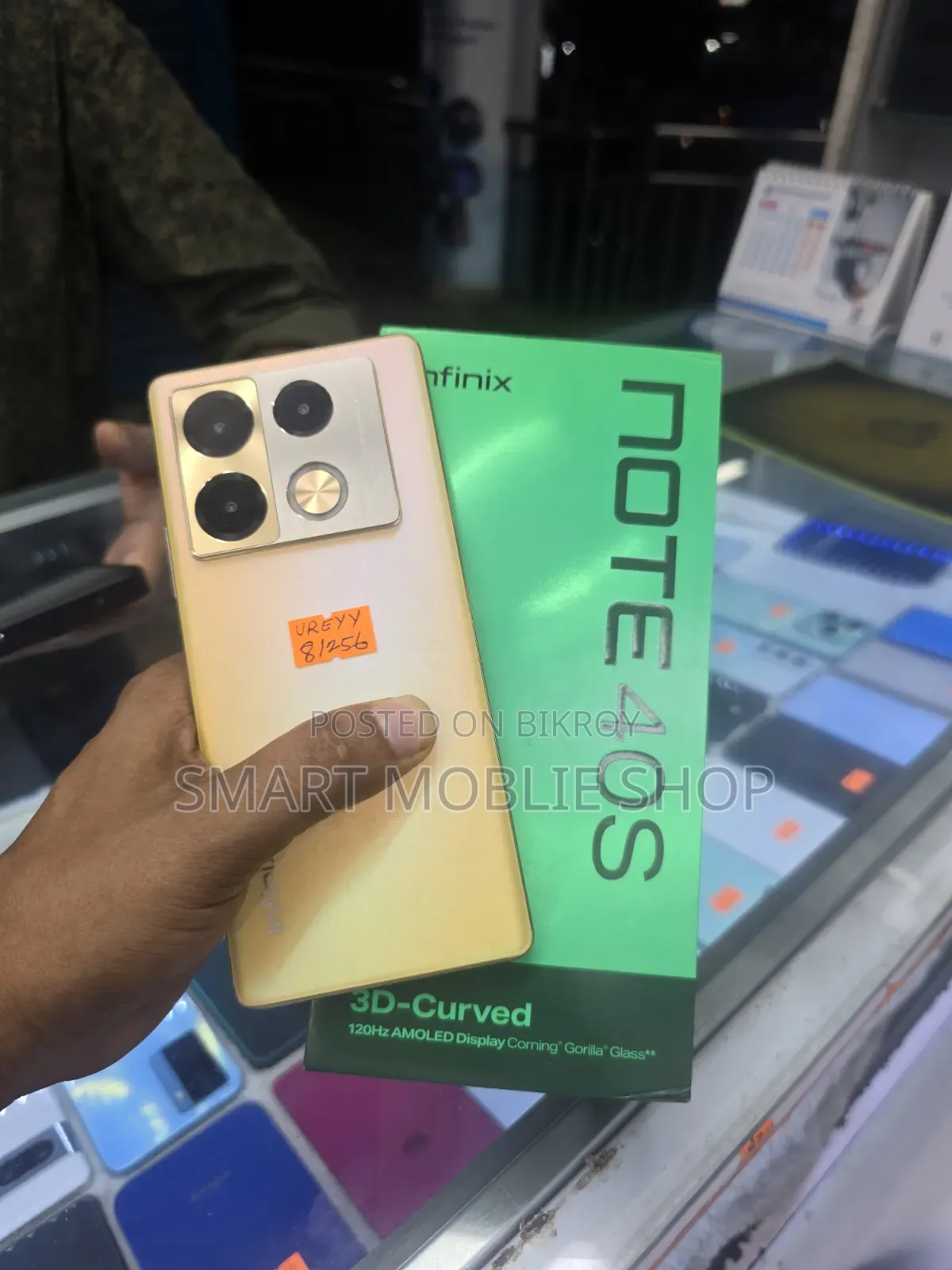 Infinix Note 40 Pro 256 GB Gold