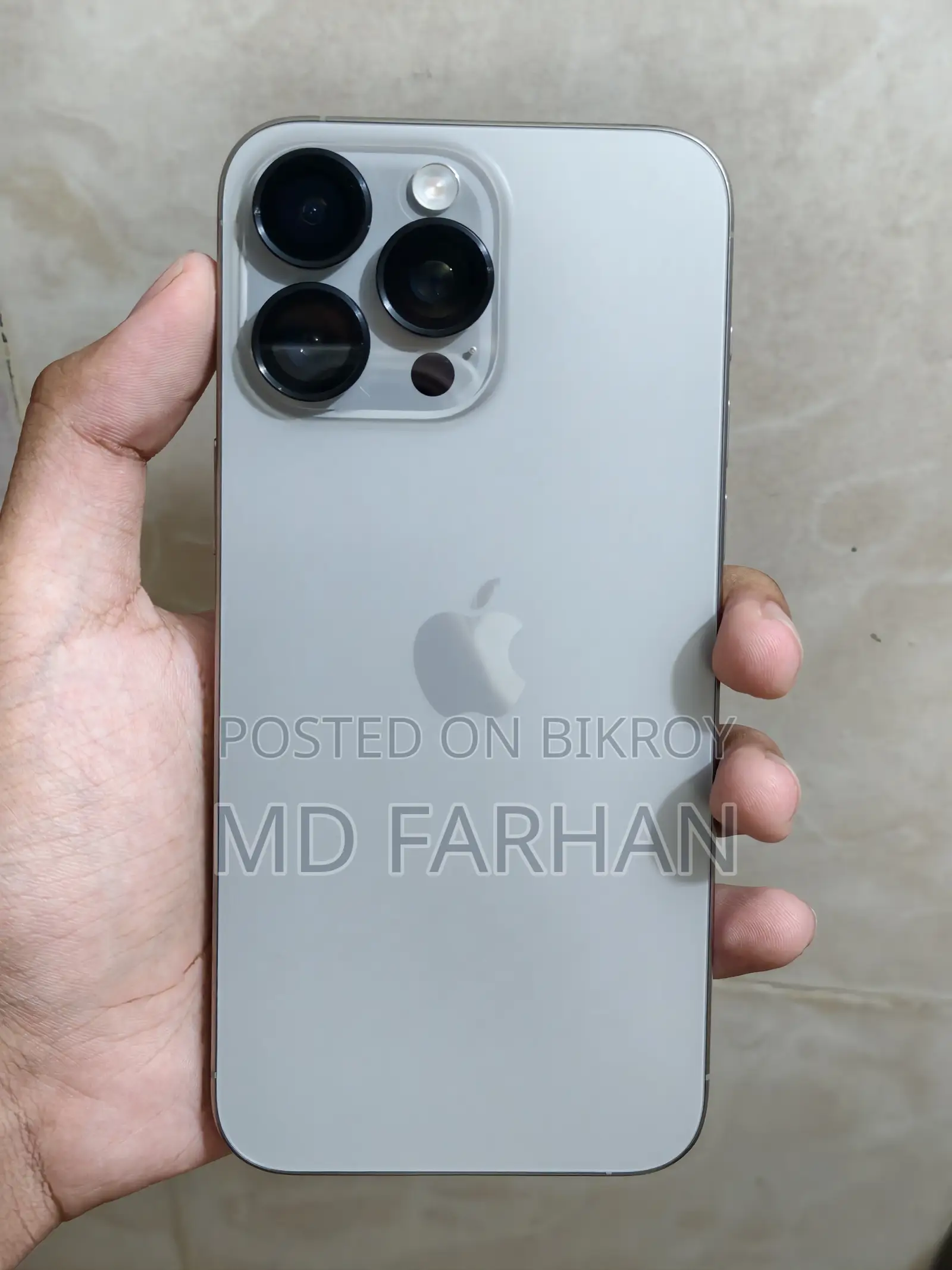 Apple iPhone 15 Pro Max 256 GB Silver