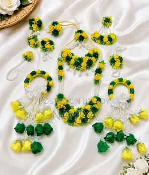 Bridal Floral Jewelry Flower Set