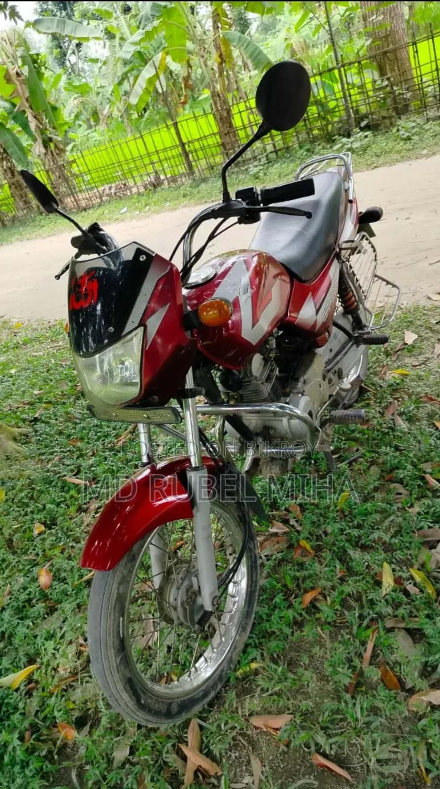 Bajaj CT 100 2013 Red