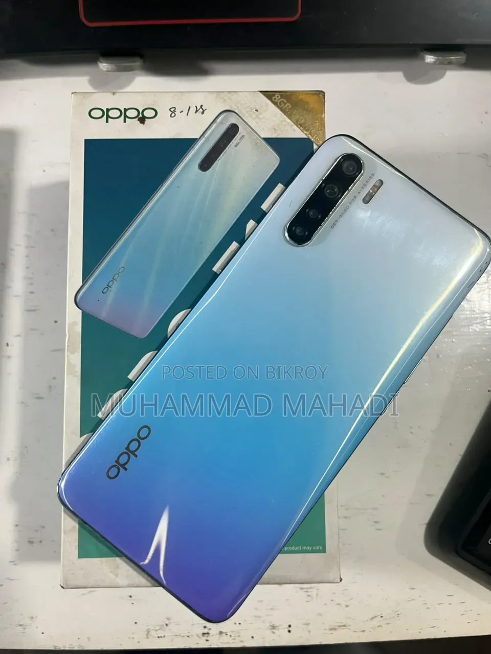 অপ্পো এফ১৫ ১২৮ জিবি নীল