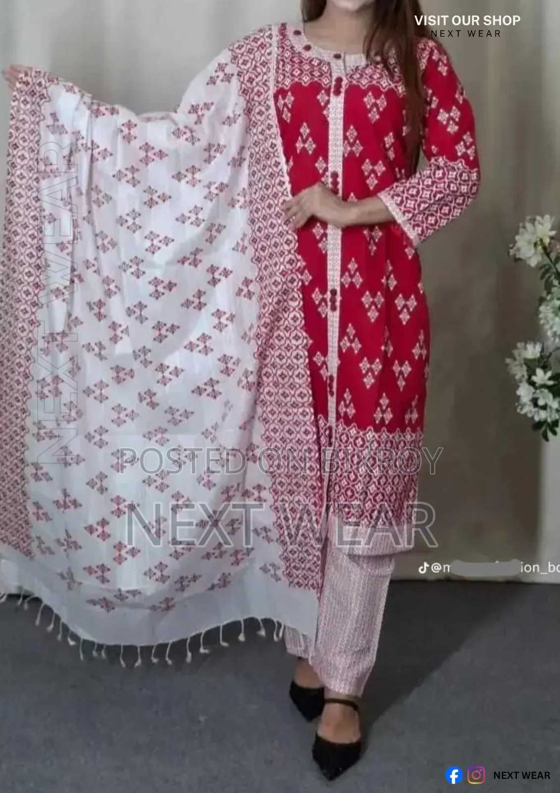 কটম রেডিমেড থ্রি পিস