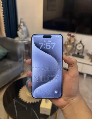 নতুন অ্যাপল আইফোন ১৫ প্রো ম্যাক্স ২৫৬ জিবি