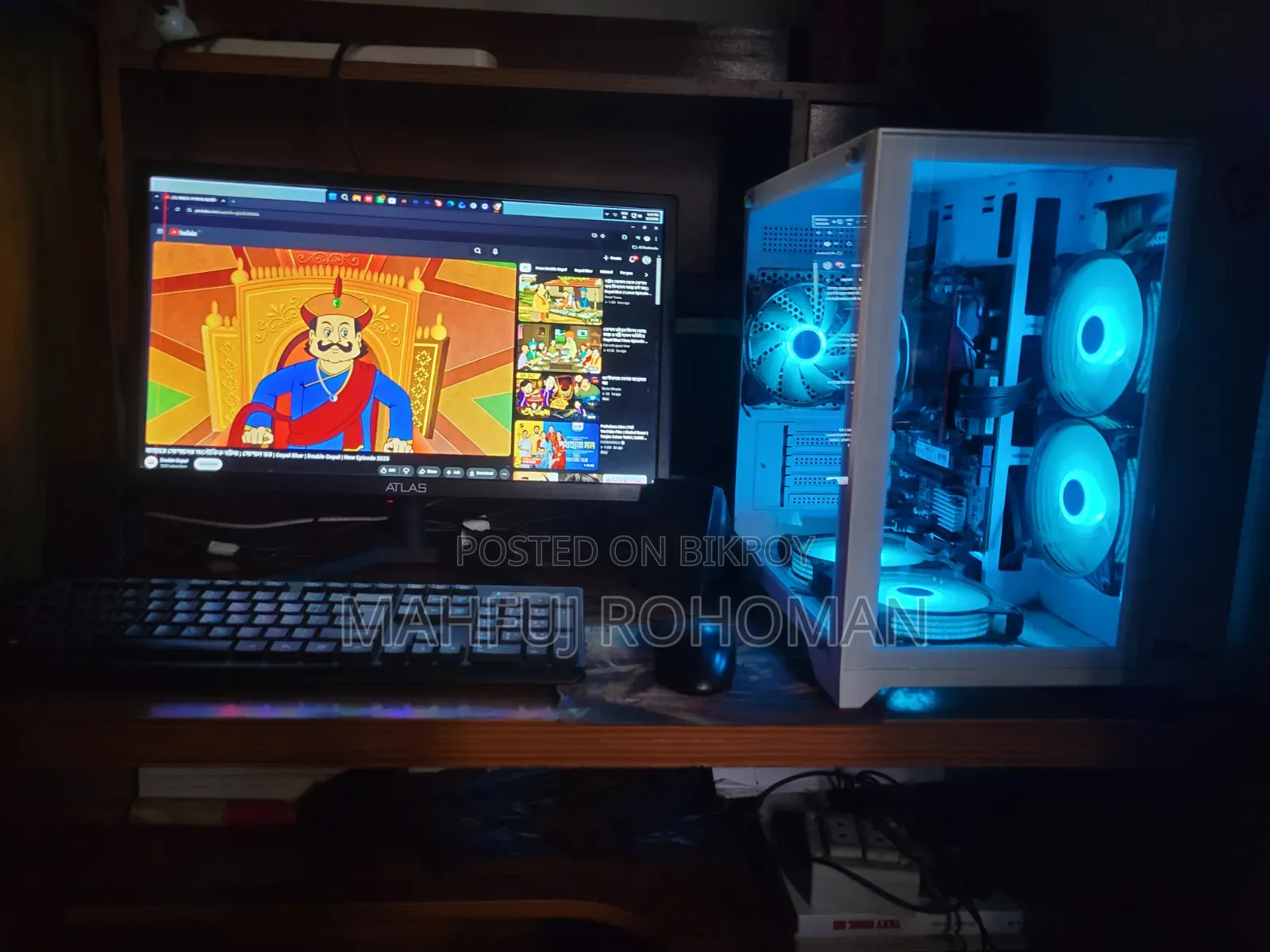 Desktop Computer MSI Model 16GB AMD Ryzen 5 SSD 512GB