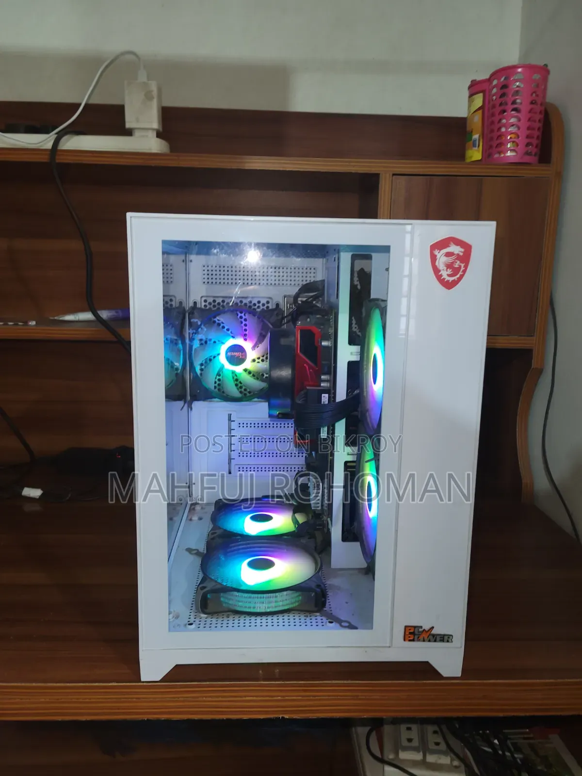 Desktop Computer MSI Model 16GB AMD Ryzen 5 SSD 512GB