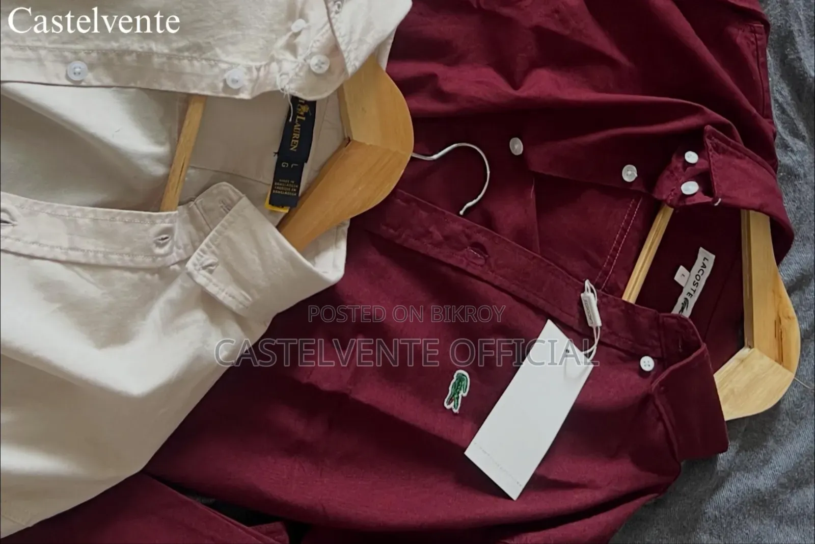 Lacoste, Ralph Lauren Original Shirts