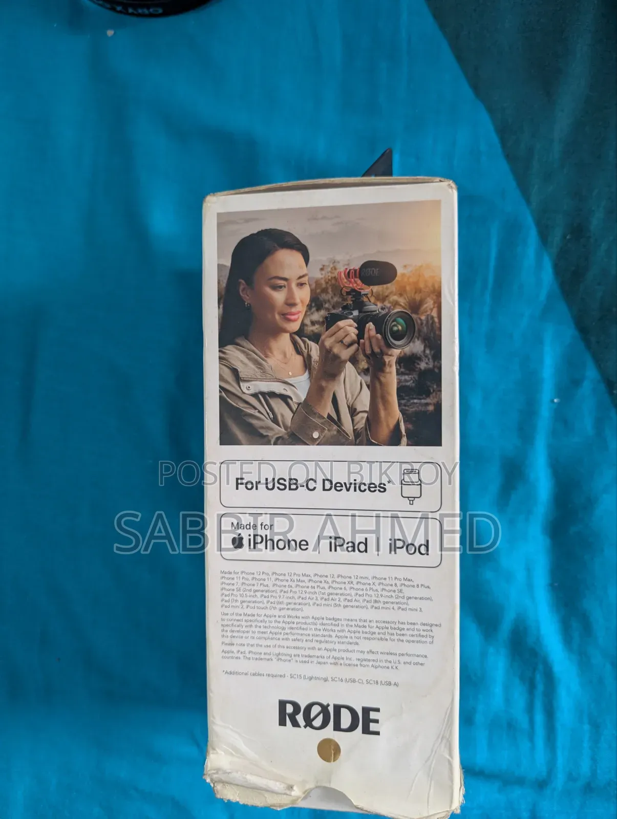 RØDE VideoMic GO II অরিজিনাল শটগান মাইক্রোফোন – নতুনের মতো
