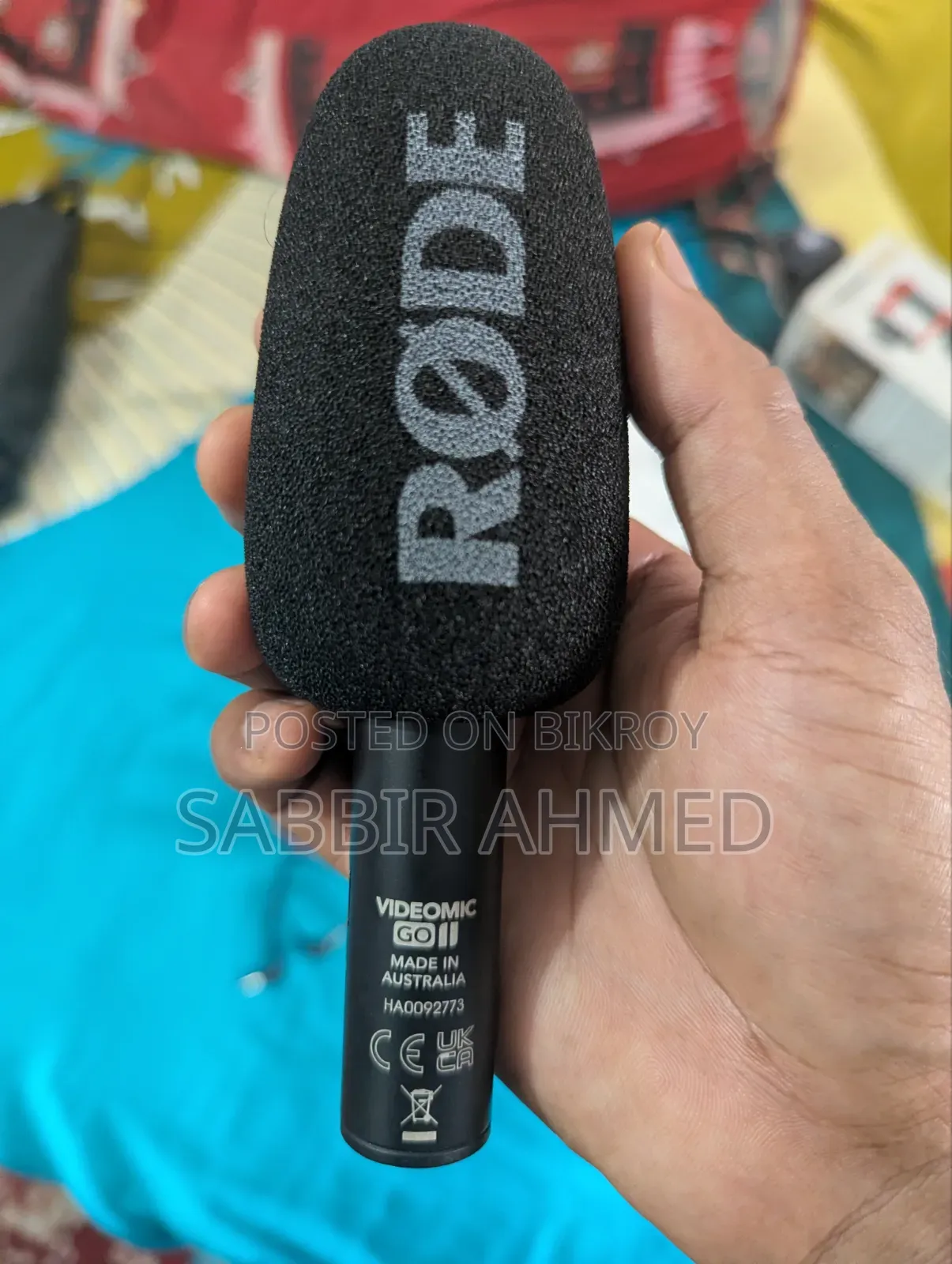 RØDE VideoMic GO II অরিজিনাল শটগান মাইক্রোফোন – নতুনের মতো