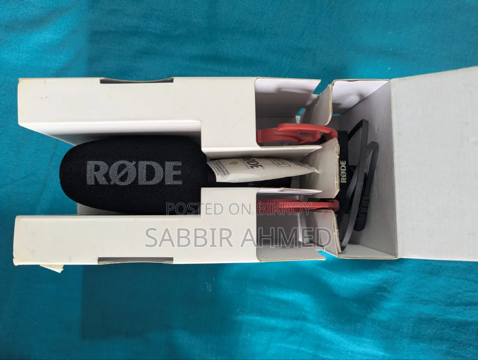 RØDE VideoMic GO II অরিজিনাল শটগান মাইক্রোফোন – নতুনের মতো