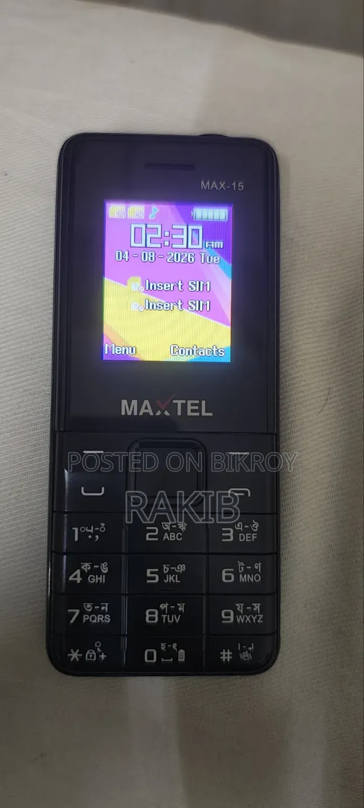 New Maxtel Max 14 Black