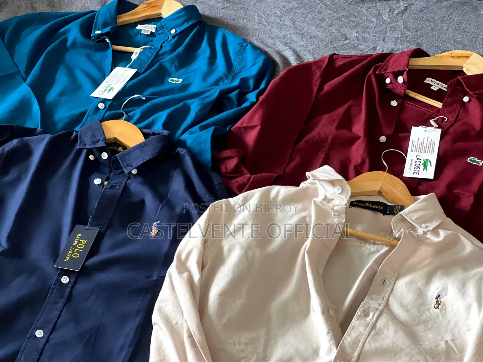 Lacoste, Ralph Lauren Original Shirts
