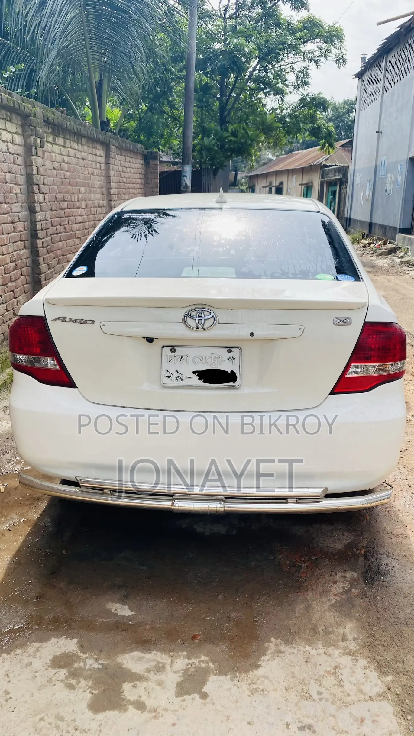 টয়োটা অ্যাক্সিও ২০০৭ হোয়াইট