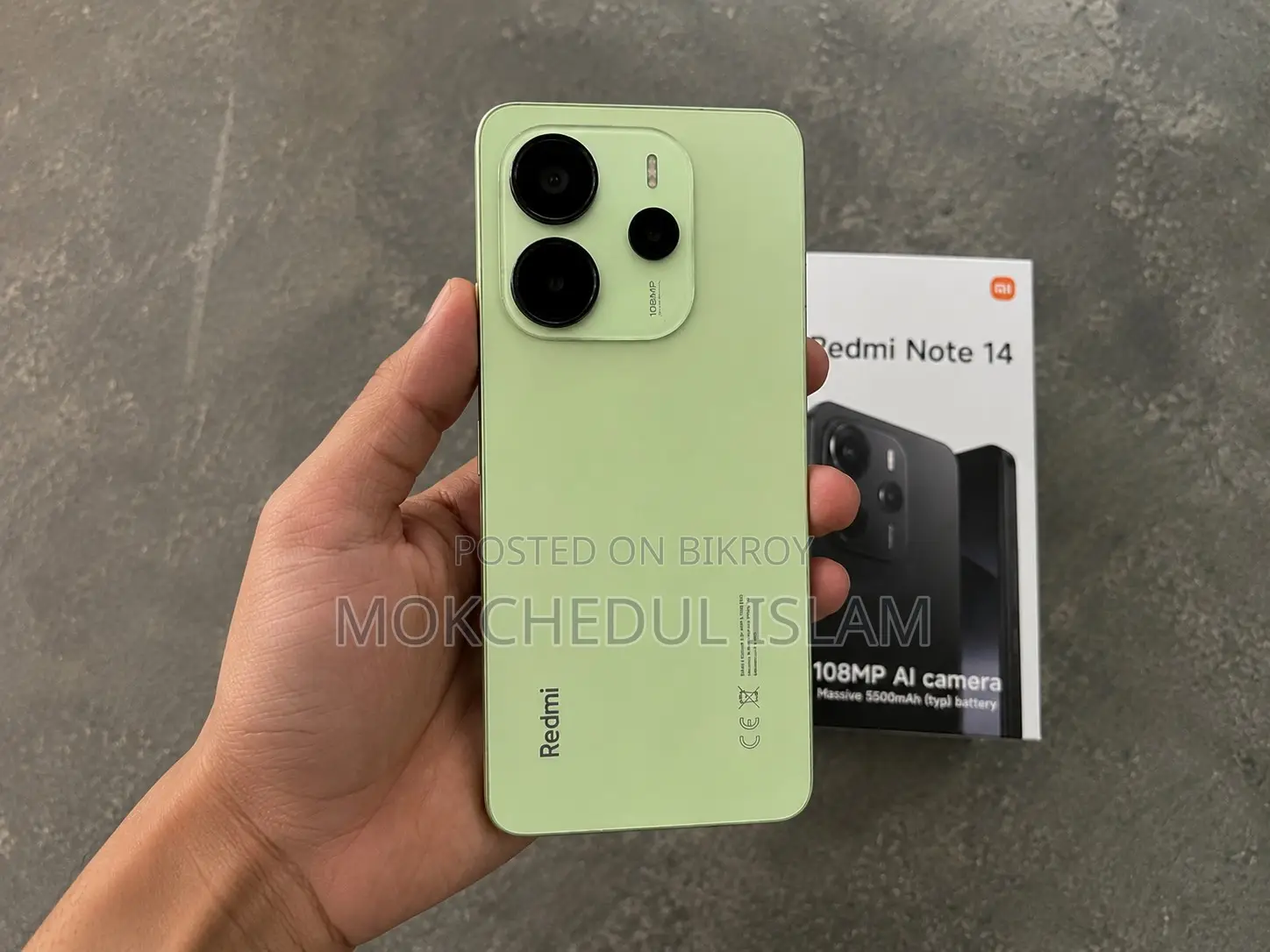 Xiaomi Redmi Note 14 4G 128 GB Green