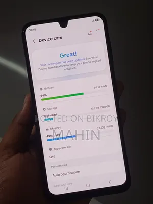 স্যামসাং গ্যালাক্সি এ১৬ ১২৮ জিবি গ্রে