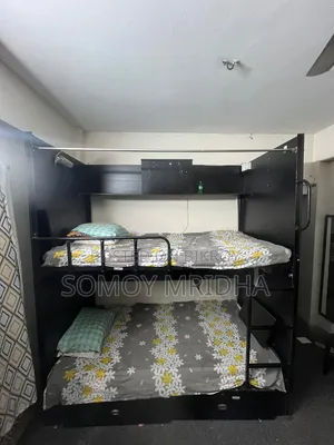 Double/Hostel Bed With Almari