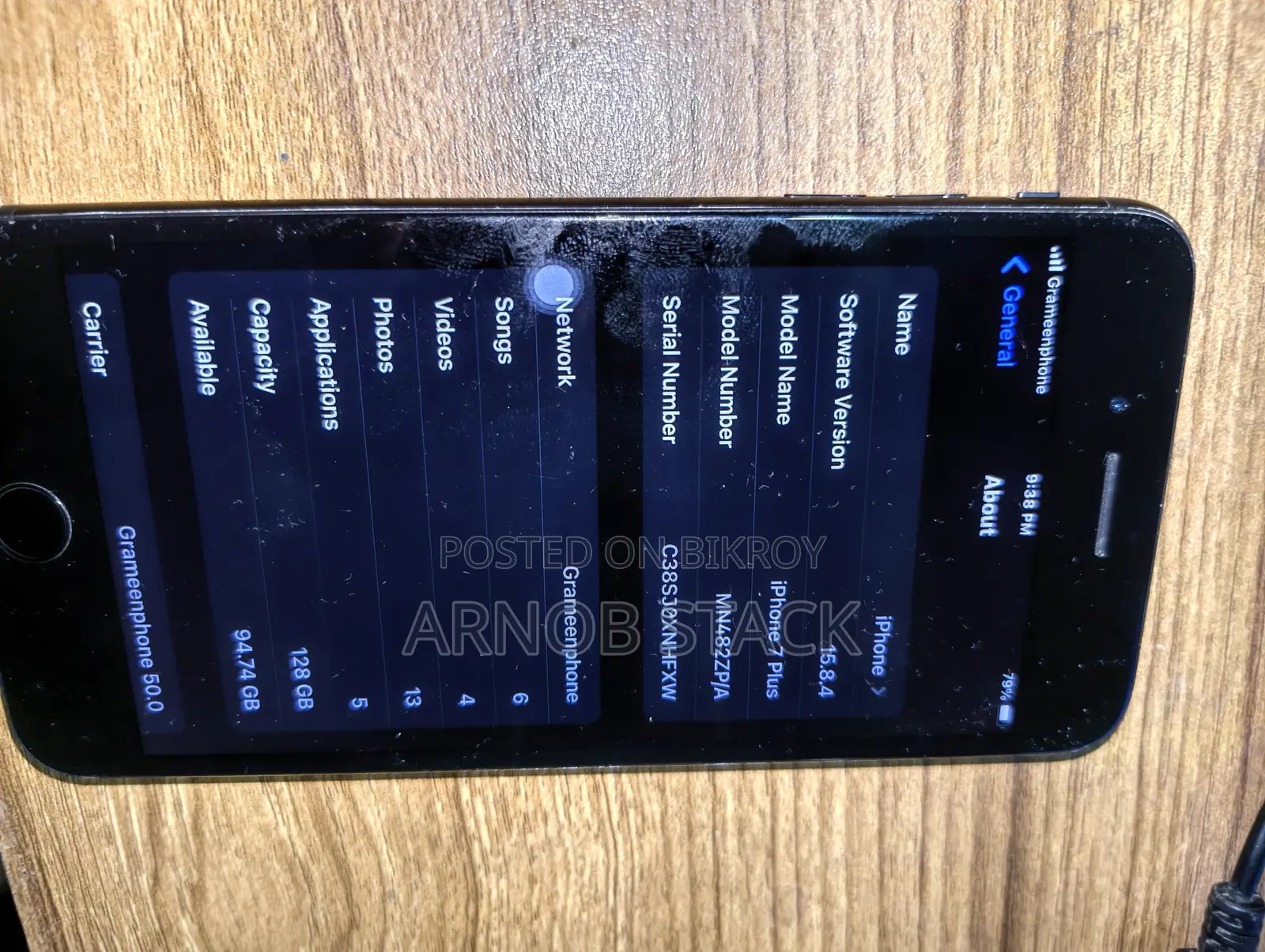 Apple iPhone 7 Plus 128 GB Black